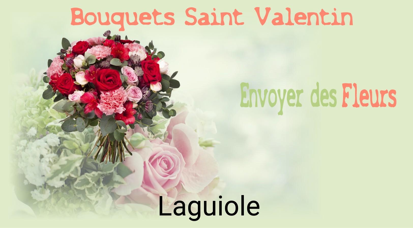 Roses de Saint-Valentin livrées à Laguiole